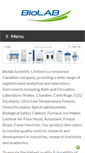 Mobile Screenshot of biolabscientific.com
